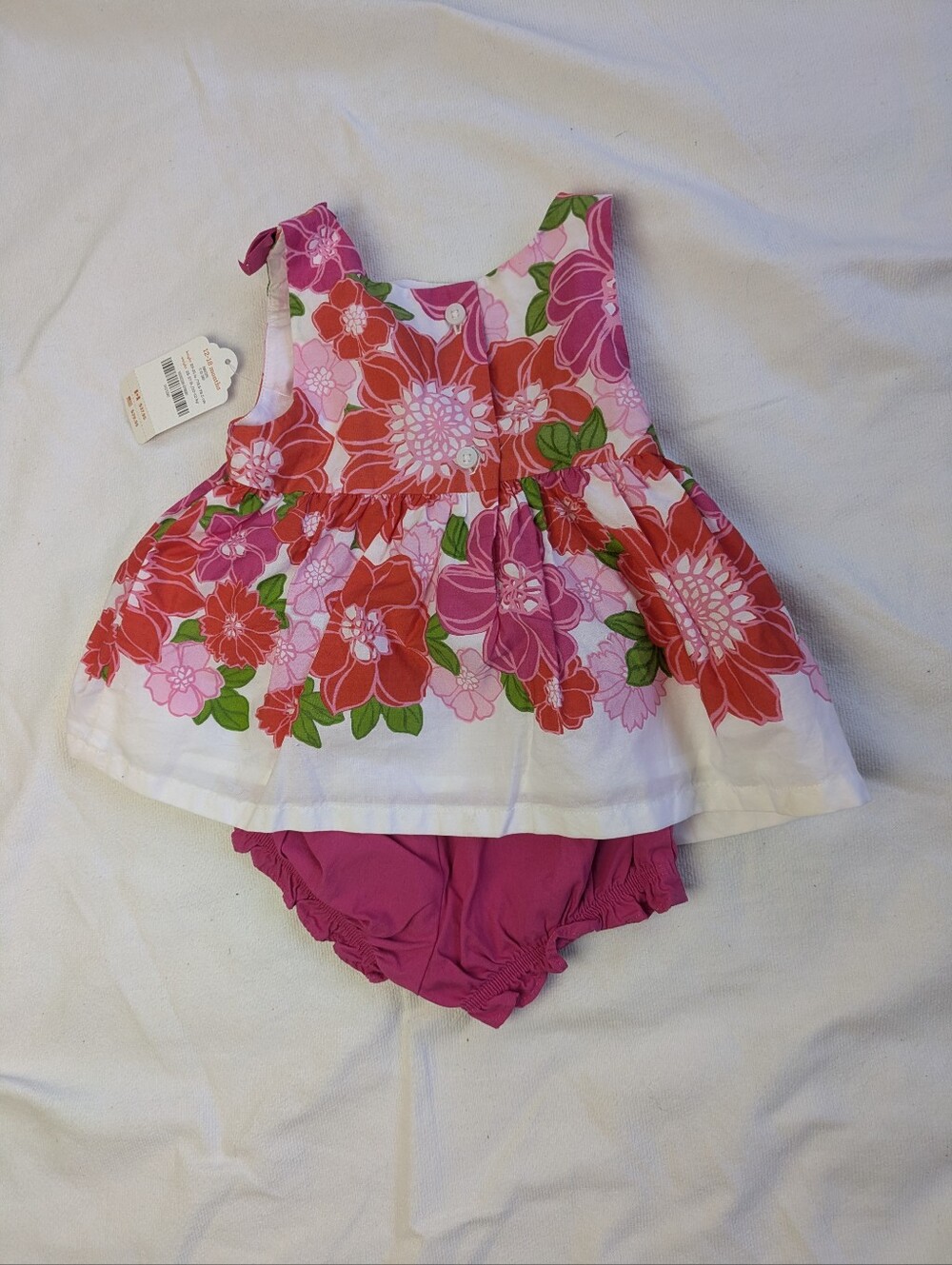 Infant Gymboree Summer Tank+Bloomers 12-18 Mo